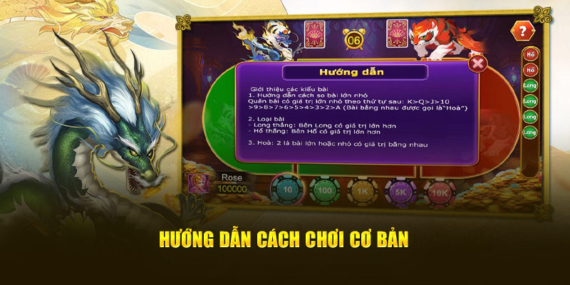 Hướng dẫn cách chơi Rồng Hổ cơ bản