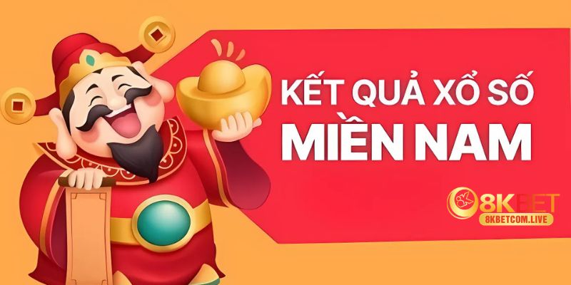 Xem ngay kết quả xổ số miền Nam tại 8kbet